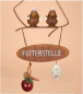 Preview: Futterstelle Zweig mit zwei Vögeln